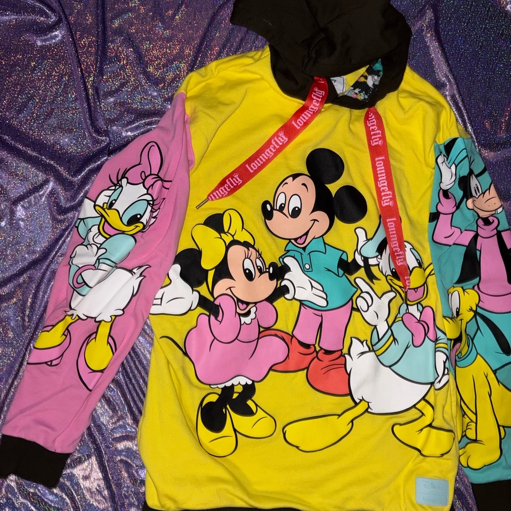 Disney 100 Mickey & Friends Loungefly Hoodie